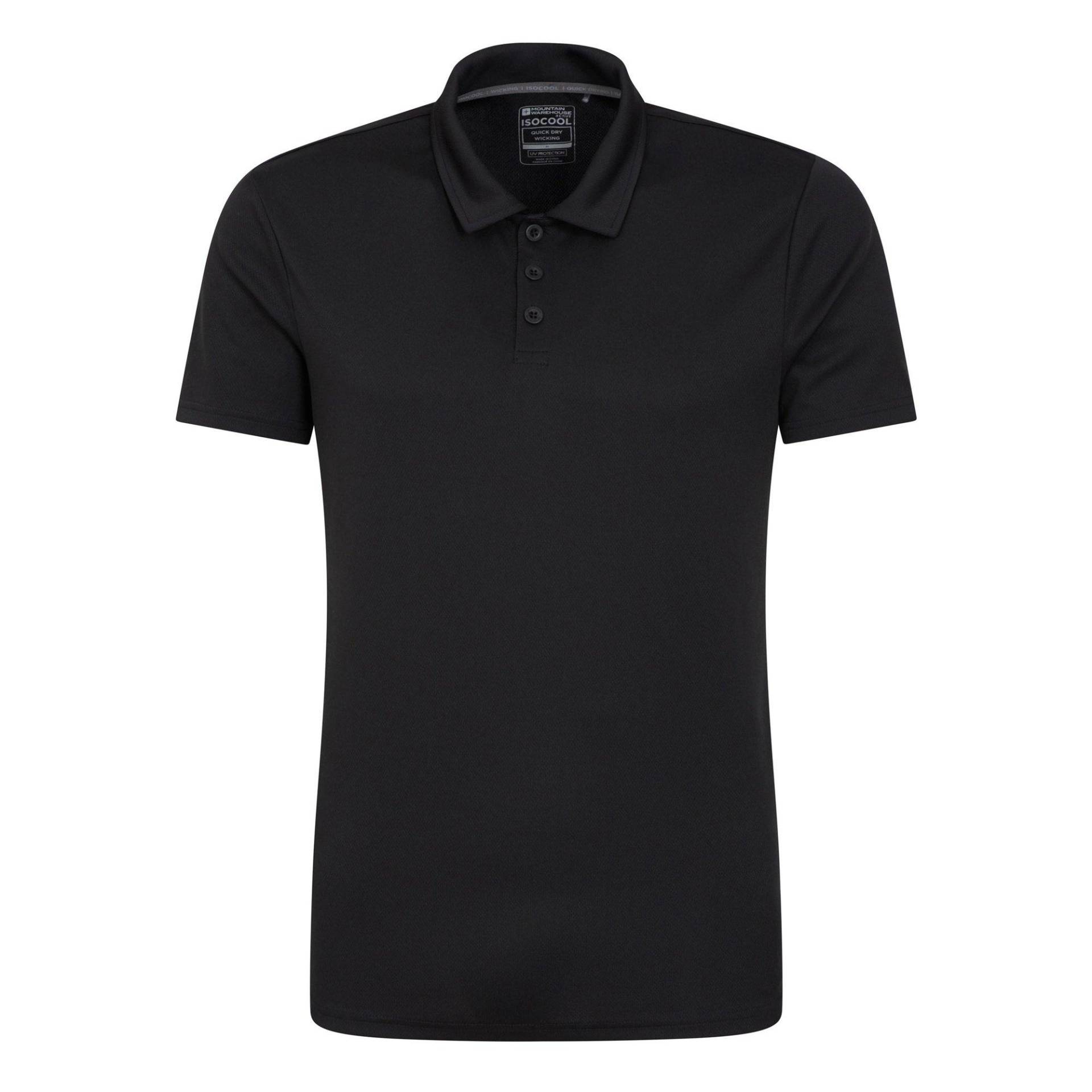 Endurance Poloshirt Herren Schwarz S von Mountain Warehouse