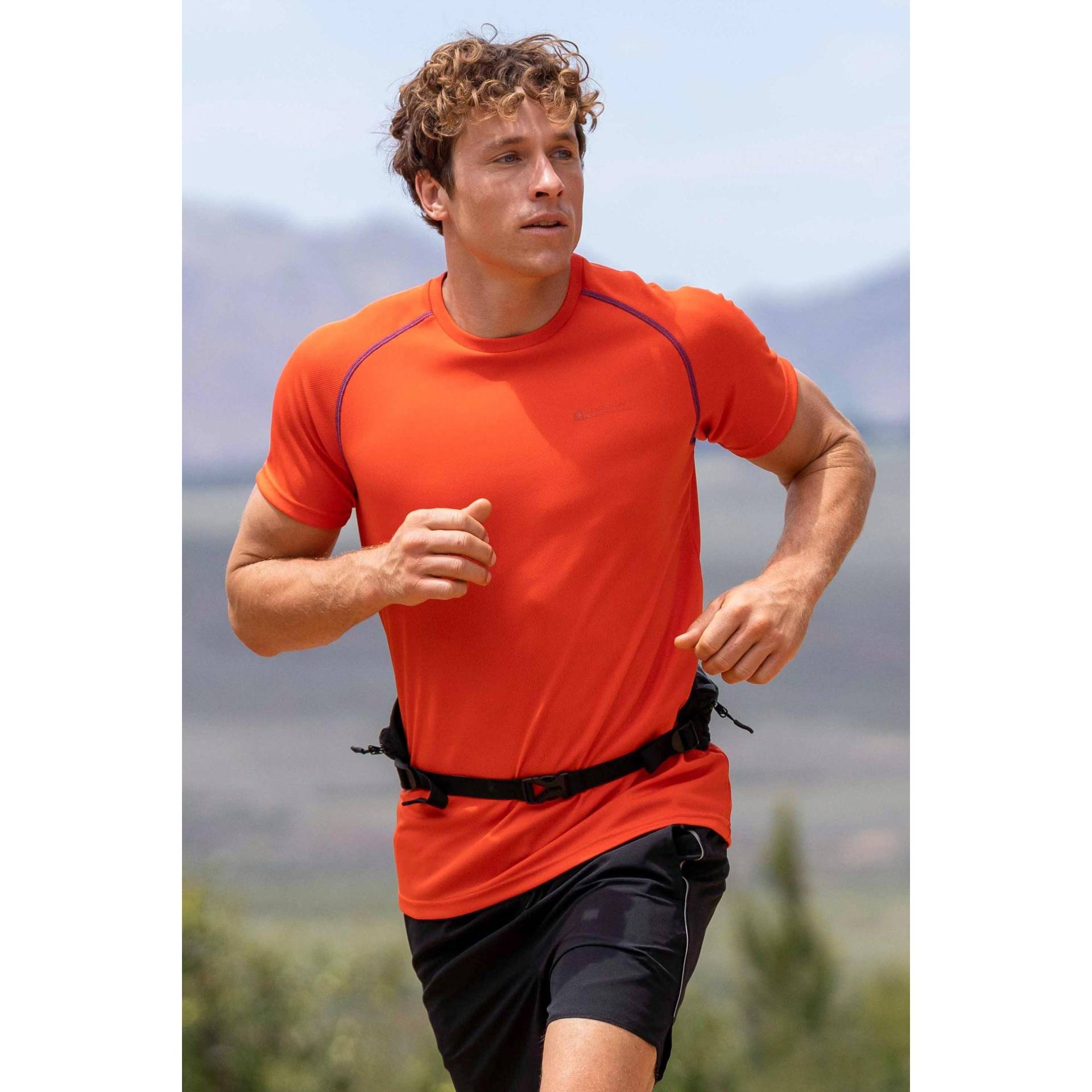 Mountain Warehouse - Endurance TShirt, für Herren, Orange, Größe XS von Mountain Warehouse