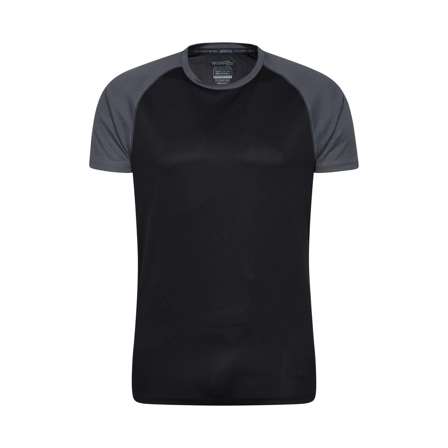 Endurance Tshirt Herren Schwarz XXS von Mountain Warehouse