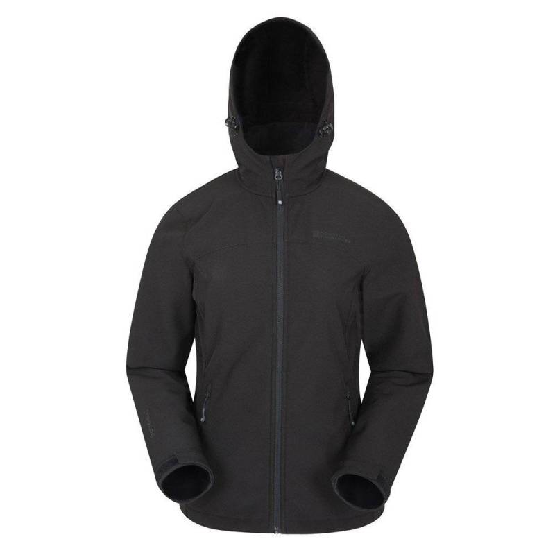 Exodus Softshelljacke Atmungsaktiv Damen Schwarz 30 von Mountain Warehouse