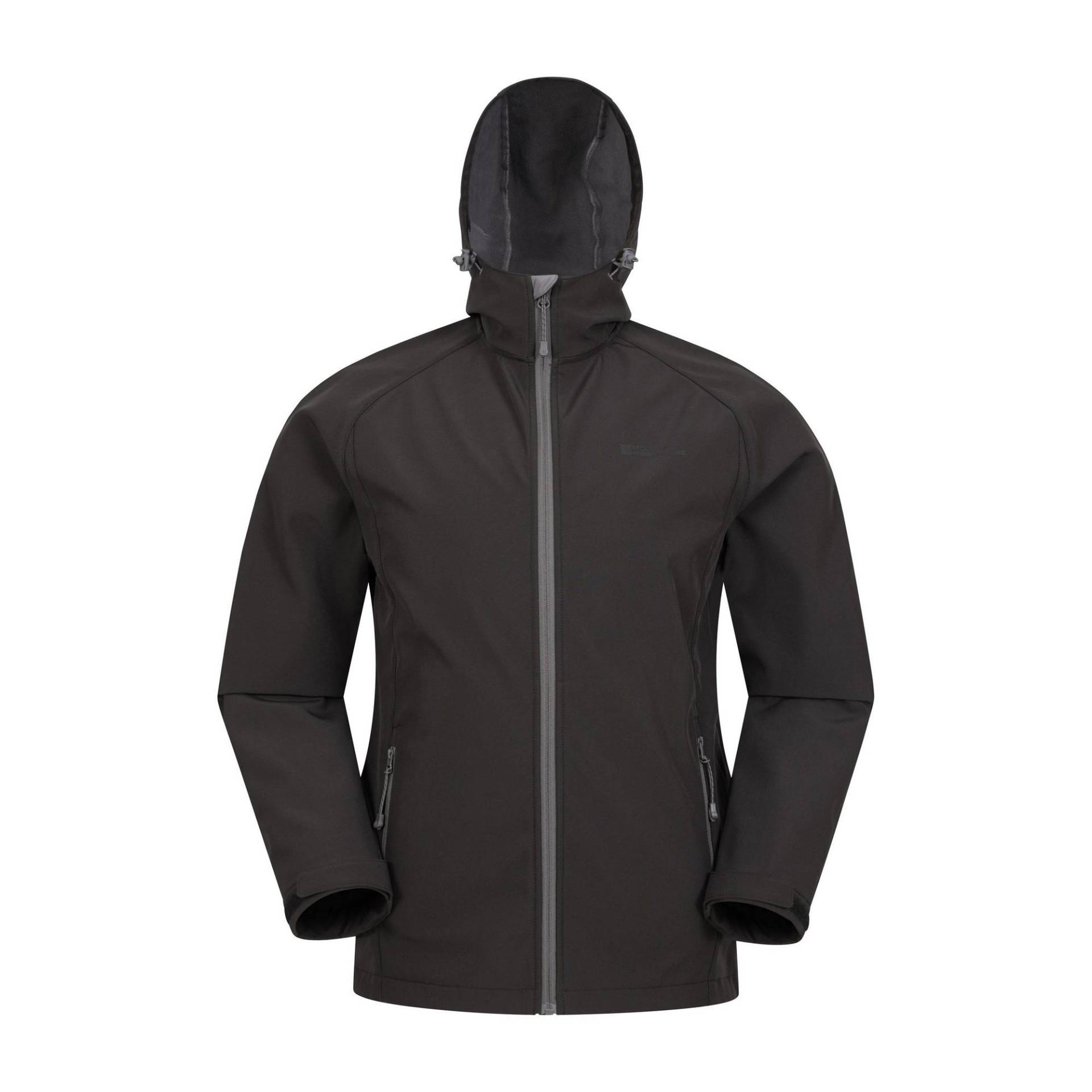 Mountain Warehouse - Exodus Softshelljacke, für Herren, Schwarz, Größe 3XL von Mountain Warehouse