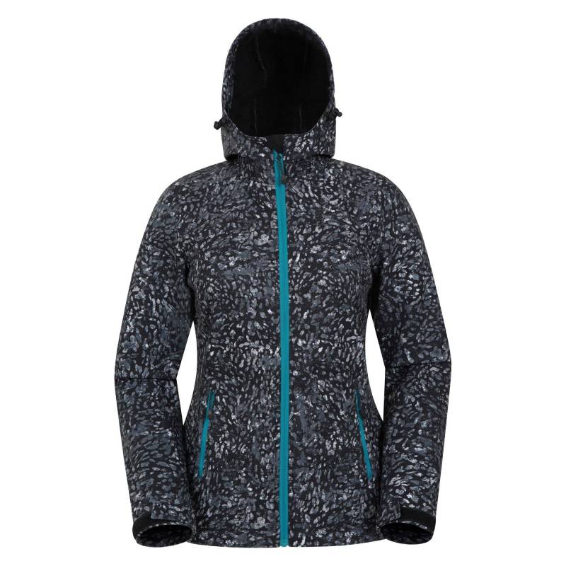 Exodus Softshelljacke Wasserbeständig Damen Schwarz 34 von Mountain Warehouse