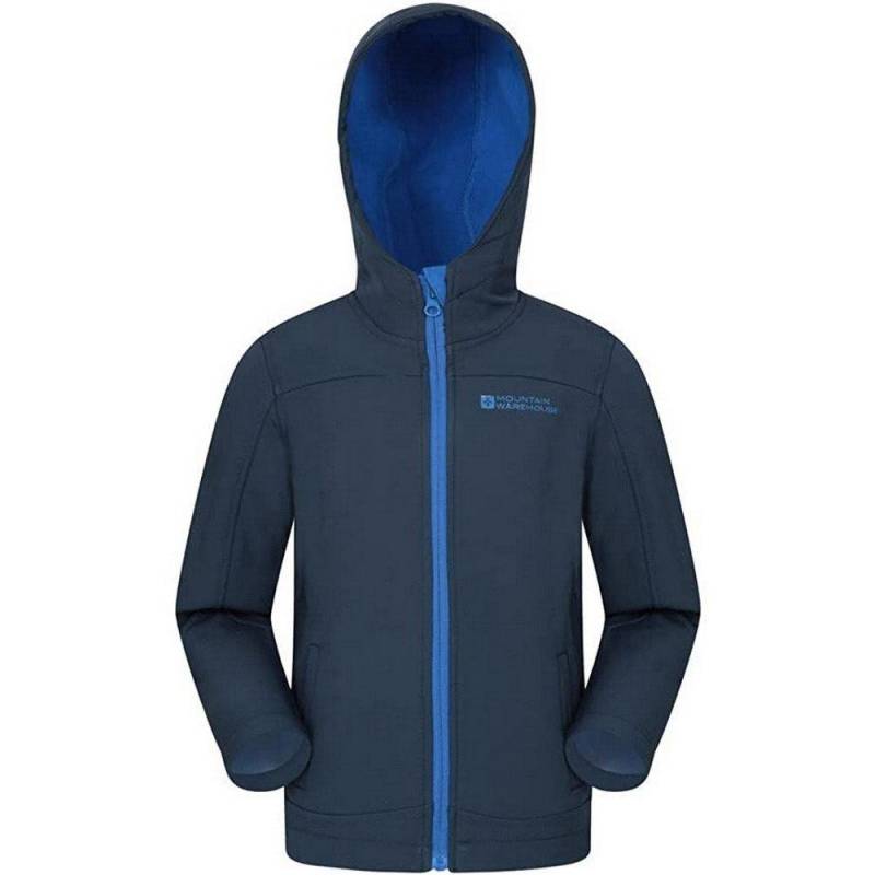 Exodus Softshelljacke Wasserbeständig Mädchen Marine 104 von Mountain Warehouse