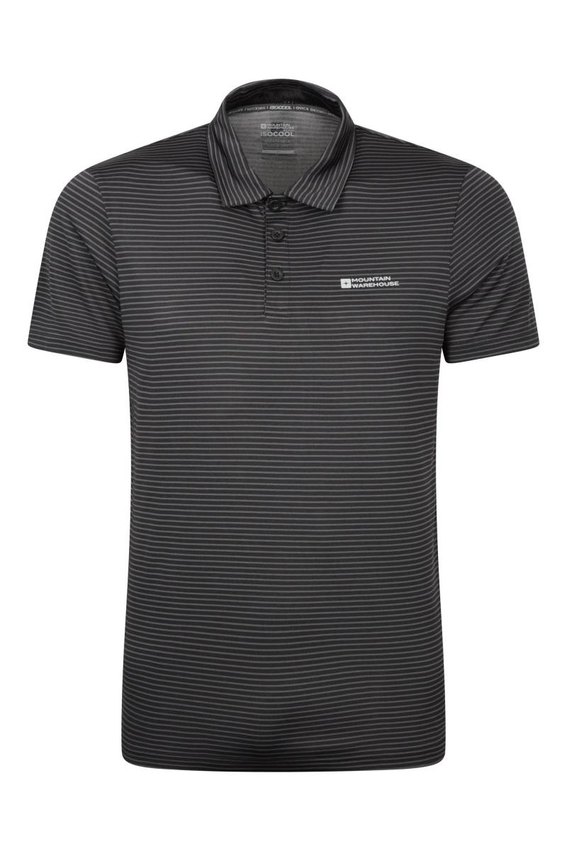 Fairway Poloshirt Herren Schwarz 3XL von Mountain Warehouse