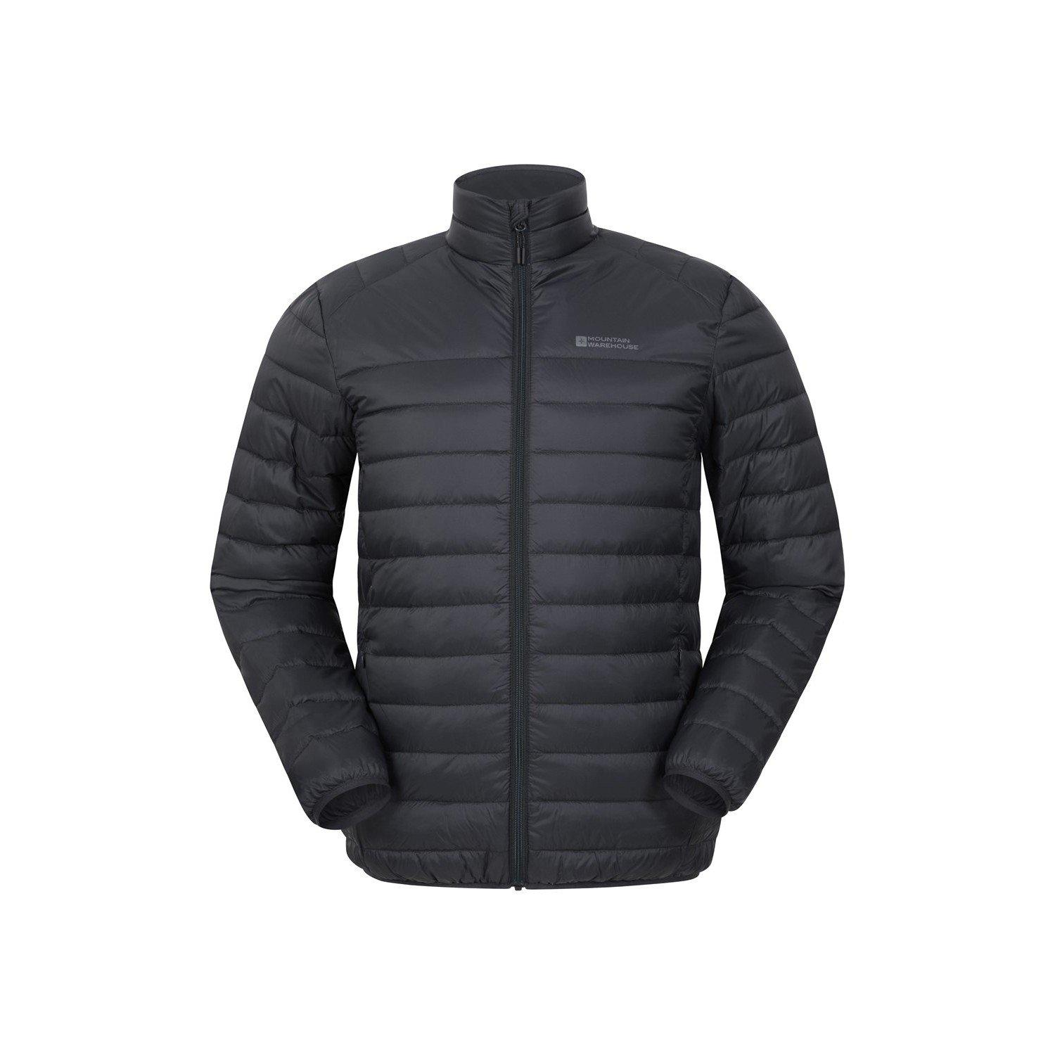 Mountain Warehouse - Featherweight II Daunenjacke, für Herren, Schwarz, Größe XXL von Mountain Warehouse