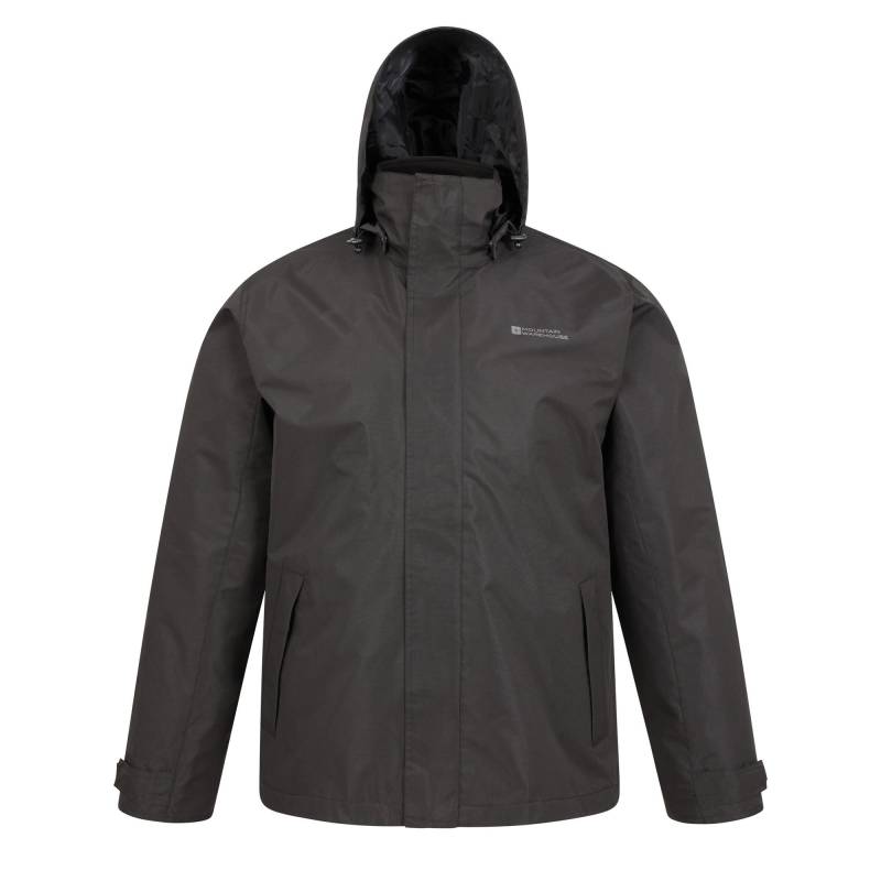 Mountain Warehouse - Fell II Jacke 3 in 1, für Herren, Schwarz, Größe L von Mountain Warehouse