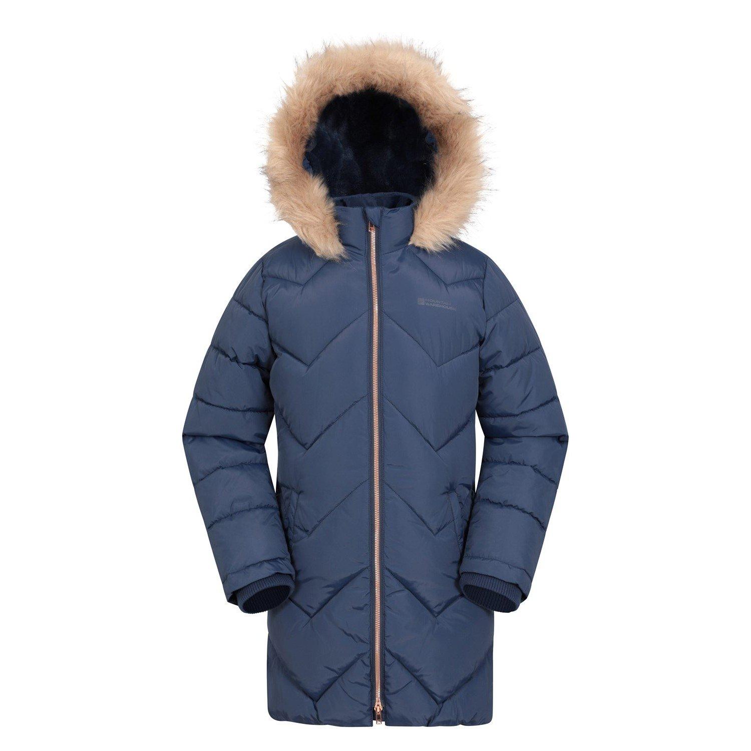 Galaxy Steppjacke Wasserbeständig Mädchen Marine 116 von Mountain Warehouse