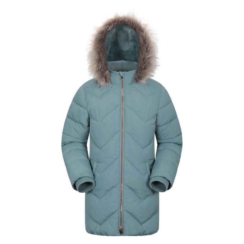 Galaxy Steppjacke Wasserbeständig Mädchen Taubenblau 116 von Mountain Warehouse