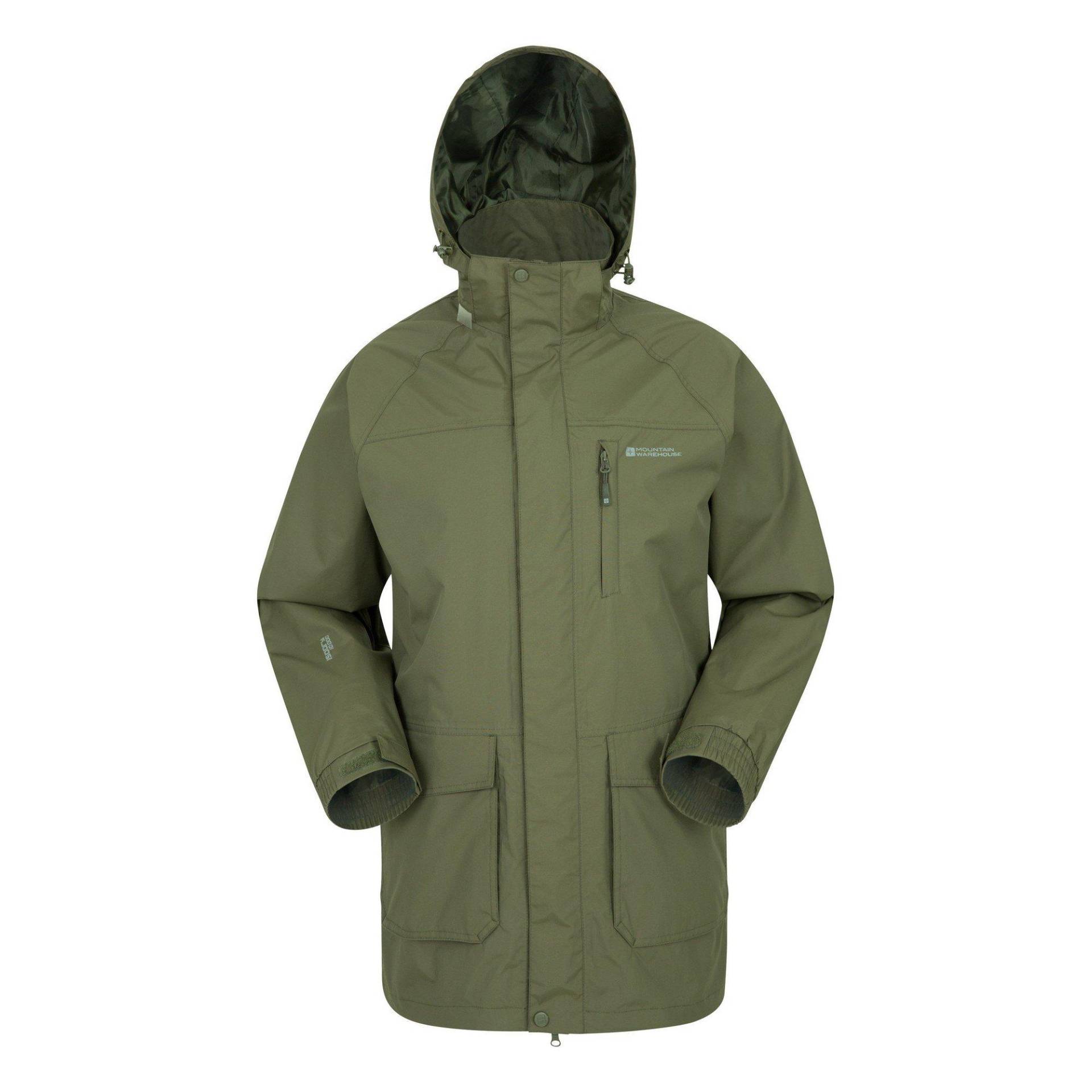 Mountain Warehouse - Glacier II Jacke, wasserfest, für Herren, Khaki, Größe S von Mountain Warehouse