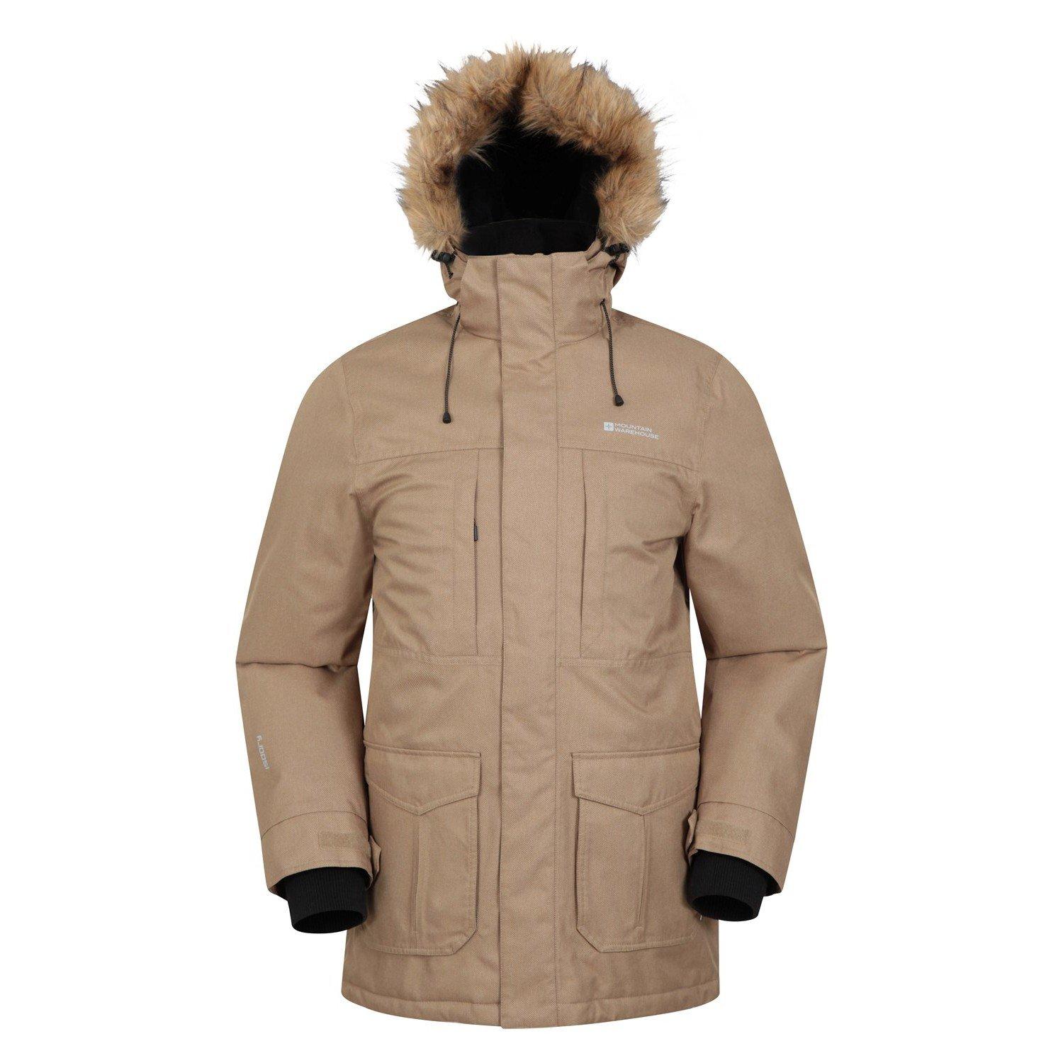 Mountain Warehouse - Gorge II Jacke, für Herren, Beige, Größe XS von Mountain Warehouse