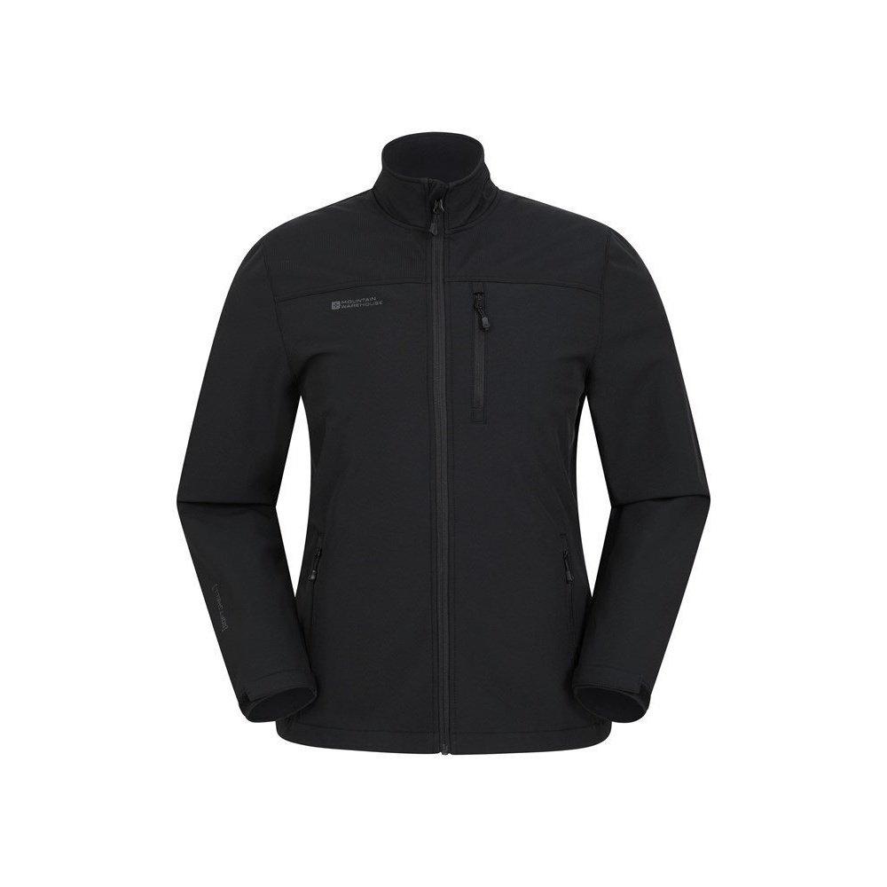 Mountain Warehouse - Grasmere Softshelljacke, für Herren, Schwarz, Größe S von Mountain Warehouse