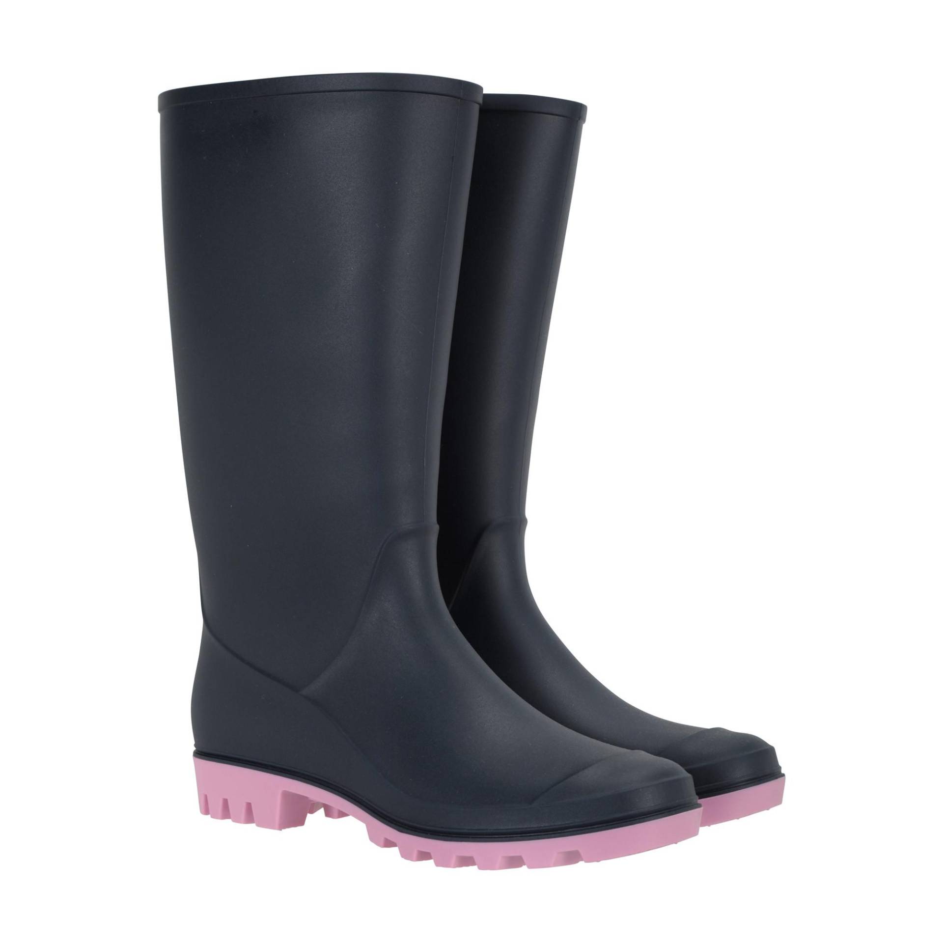 Gummistiefel Splash Damen Dunkelblau 41 von Mountain Warehouse