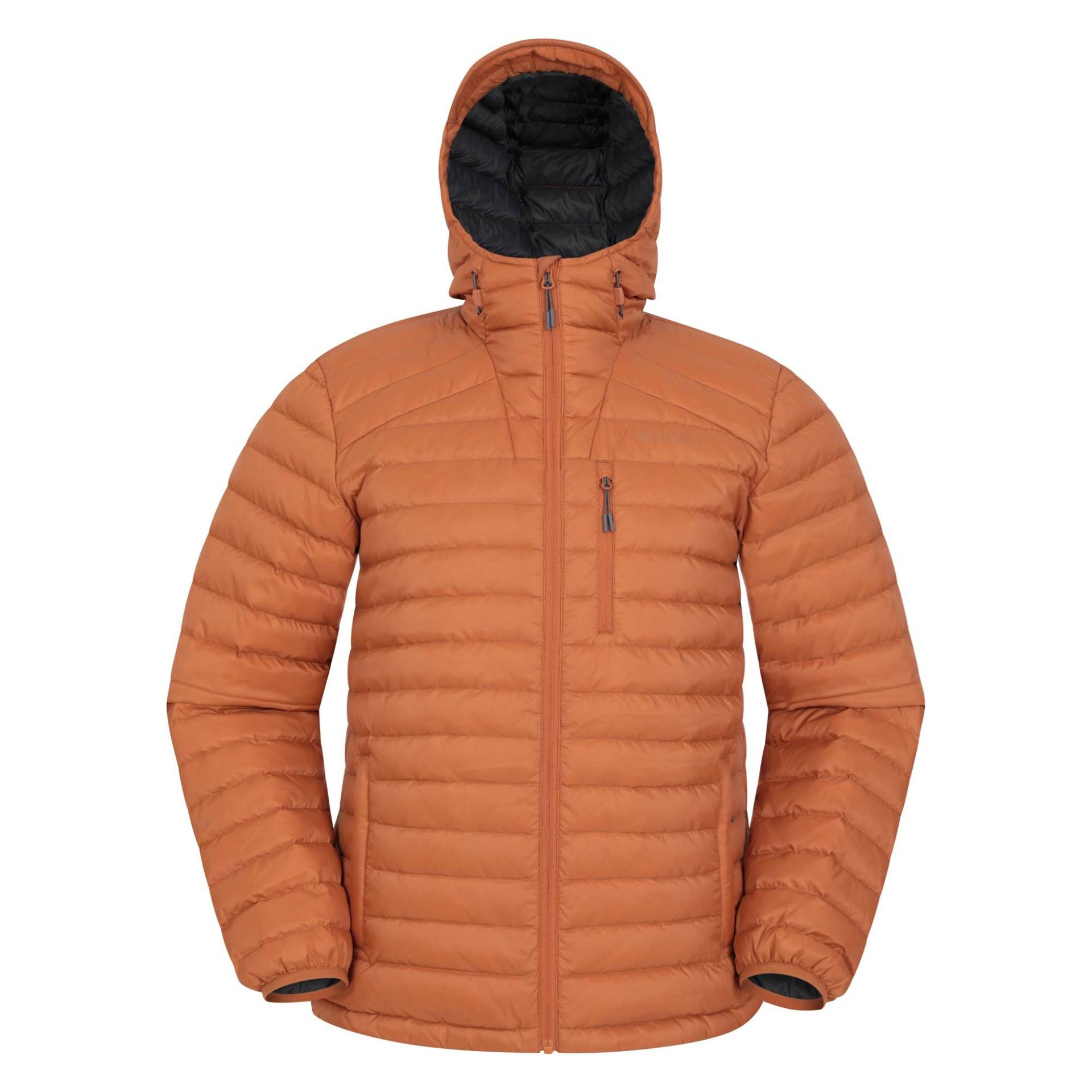 Mountain Warehouse - Henry II Extreme Steppjacke Daunengefüllt, für Herren, Rost, Größe XS von Mountain Warehouse