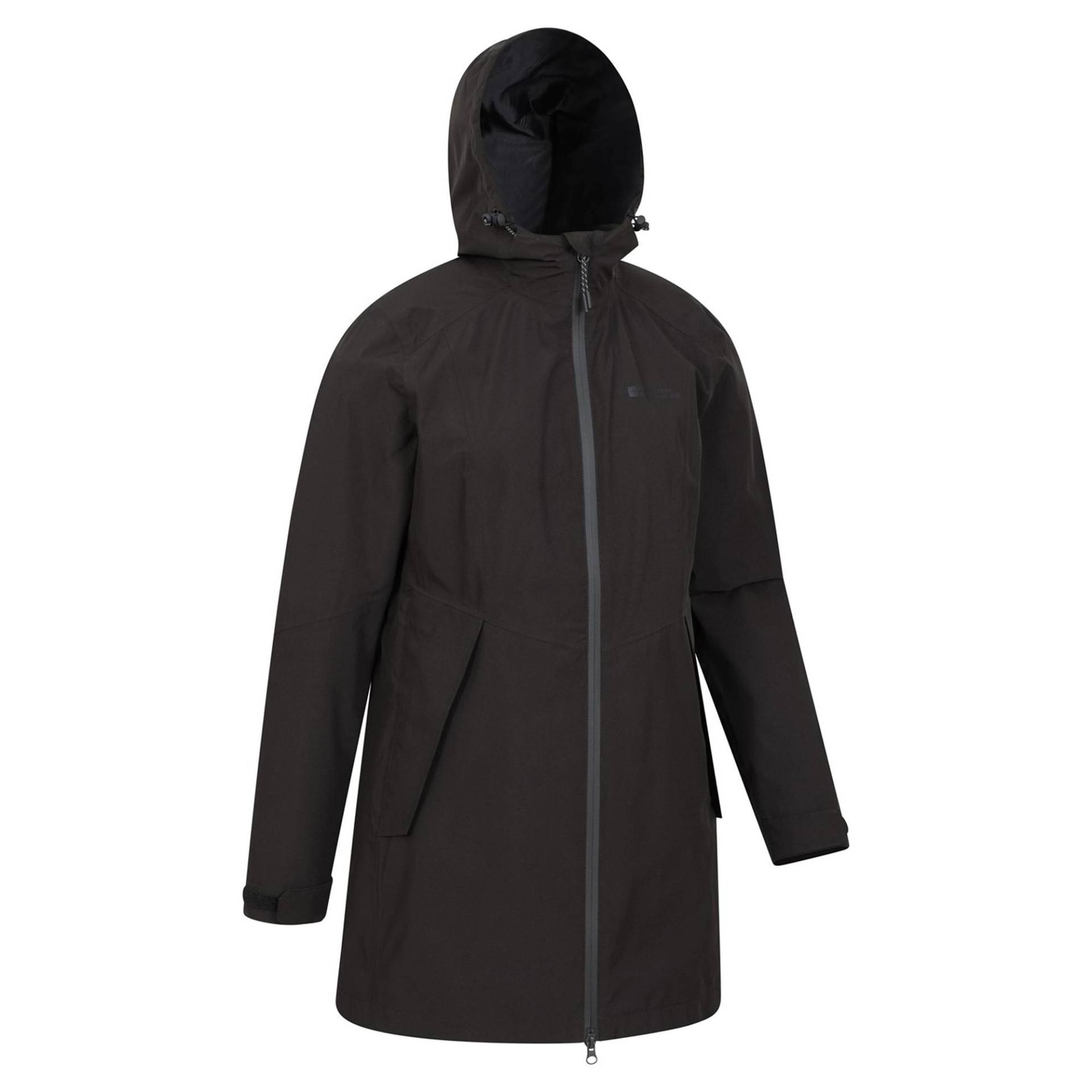 Hilltop Ii Jacke, Wasserfest Damen Schwarz 34 von Mountain Warehouse