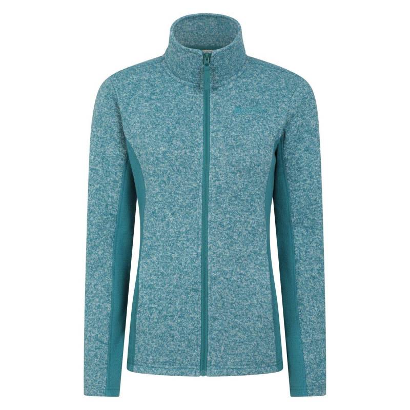 Idris Fleecejacke Verkleidet Damen Taubenblau 40 von Mountain Warehouse