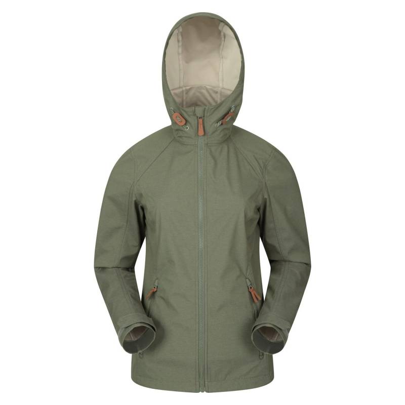 Mountain Warehouse - Iona Softshelljacke, für Damen, Khaki, Größe 36 von Mountain Warehouse