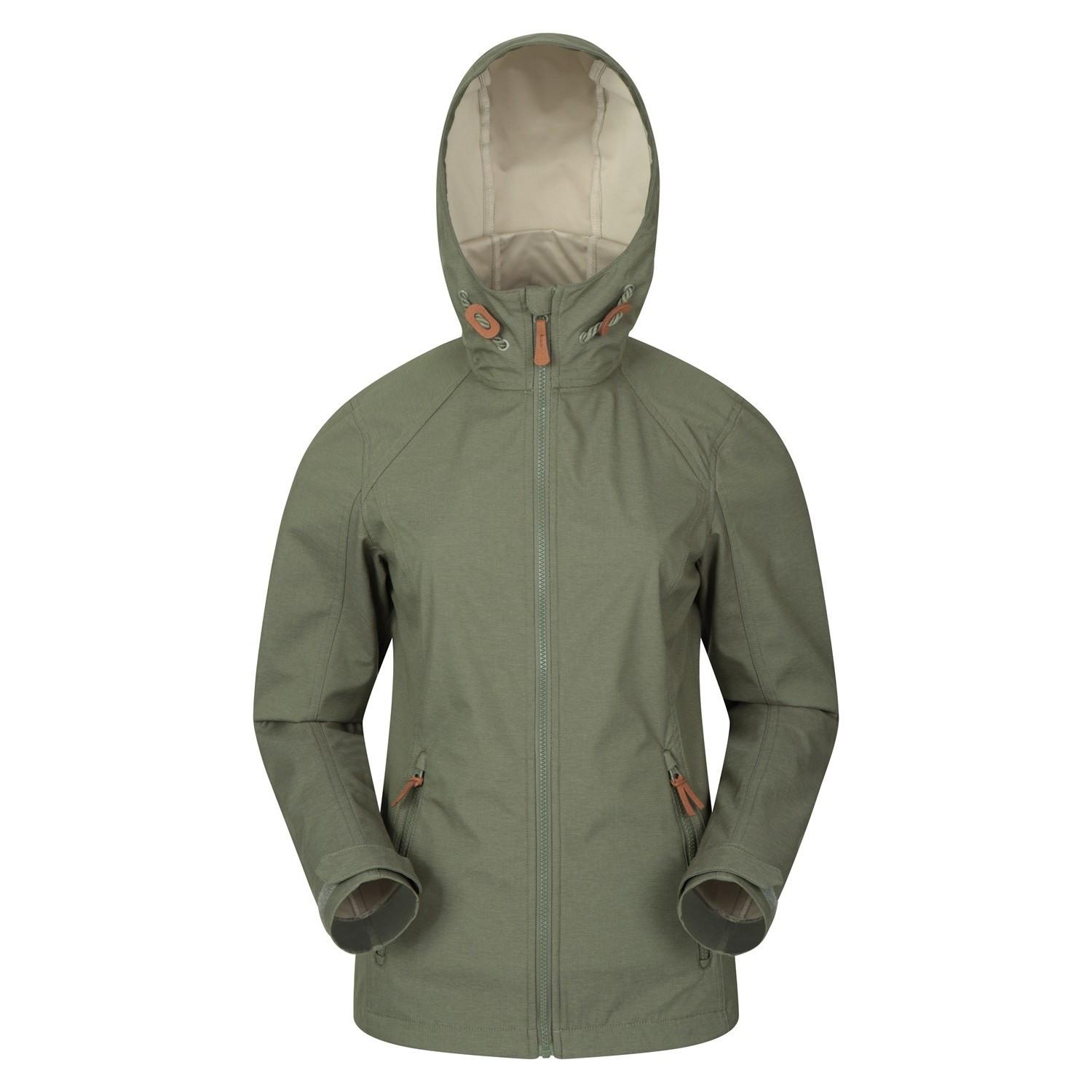 Iona Softshelljacke Damen Khaki 42 von Mountain Warehouse