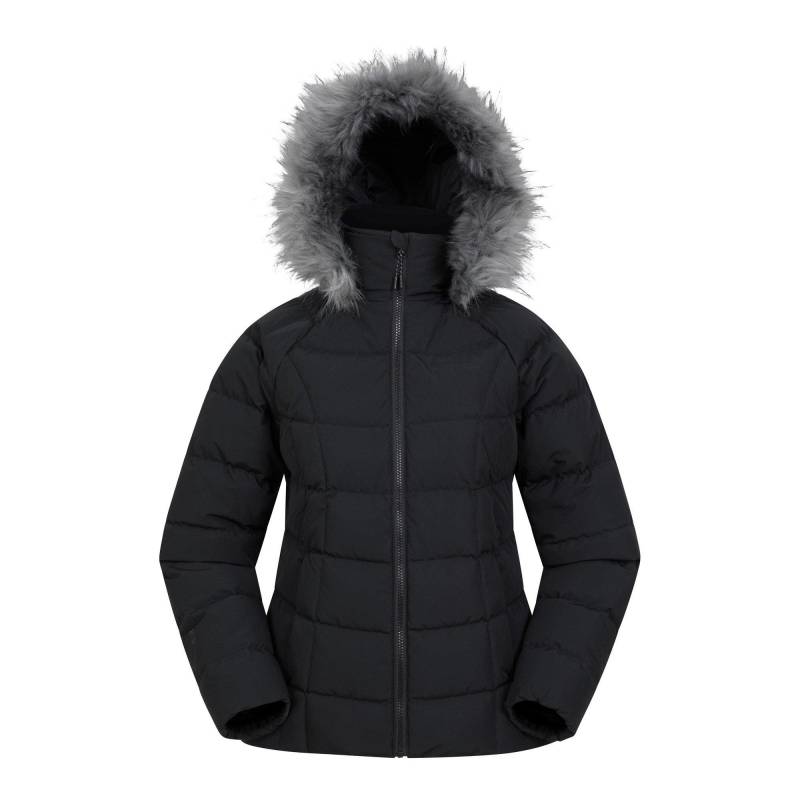 Isla Extreme Daunenjacke Damen Schwarz 34 von Mountain Warehouse