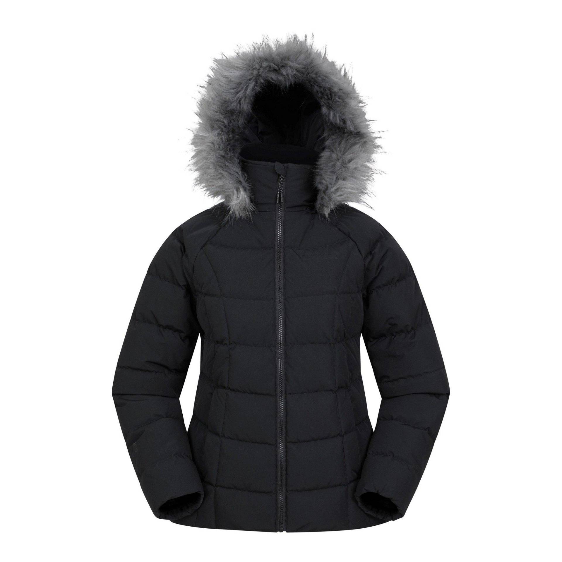 Mountain Warehouse - Isla Extreme Daunenjacke, für Damen, Schwarz, Größe 40 von Mountain Warehouse