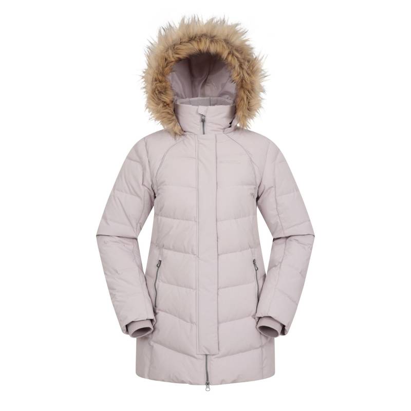 Mountain Warehouse - Isla II Daunenjacke, für Damen, Beige, Größe 38 von Mountain Warehouse