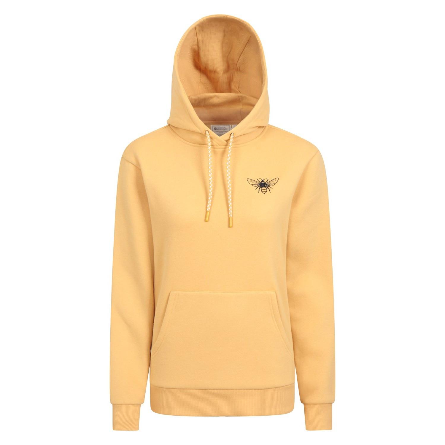 Kapuzenpullover Bestickt Damen Gelb 36 von Mountain Warehouse