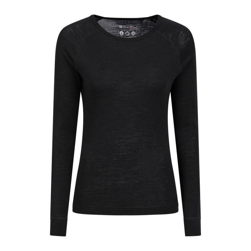 Mountain Warehouse - Merino II ThermoTop, für Damen, Schwarz, Größe 36 von Mountain Warehouse