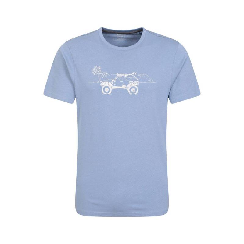 Ocean Drive Tshirt Herren Blau XXS von Mountain Warehouse