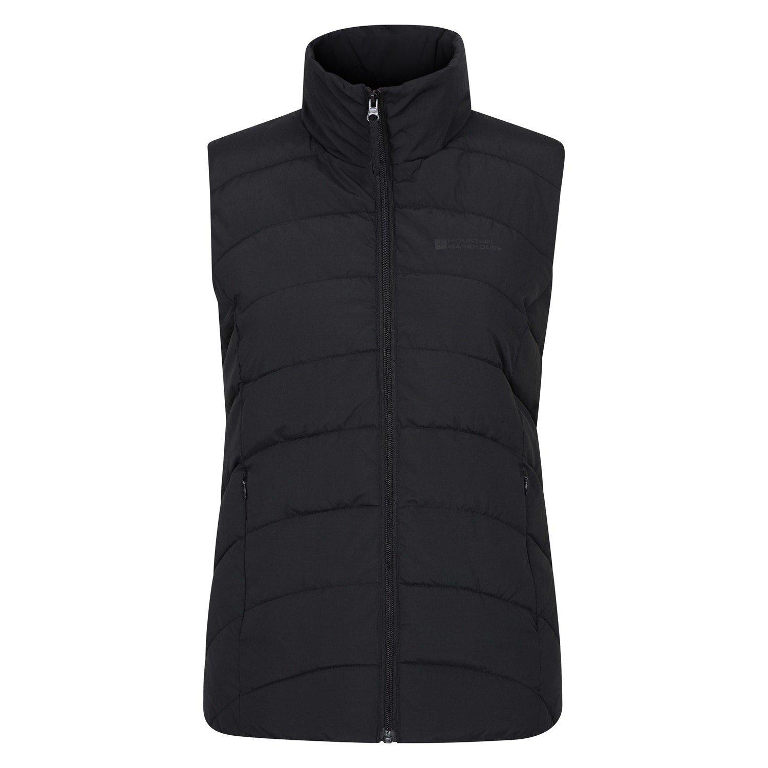 Mountain Warehouse - Opal Weste Wattiert, für Damen, Schwarz, Größe 38 von Mountain Warehouse