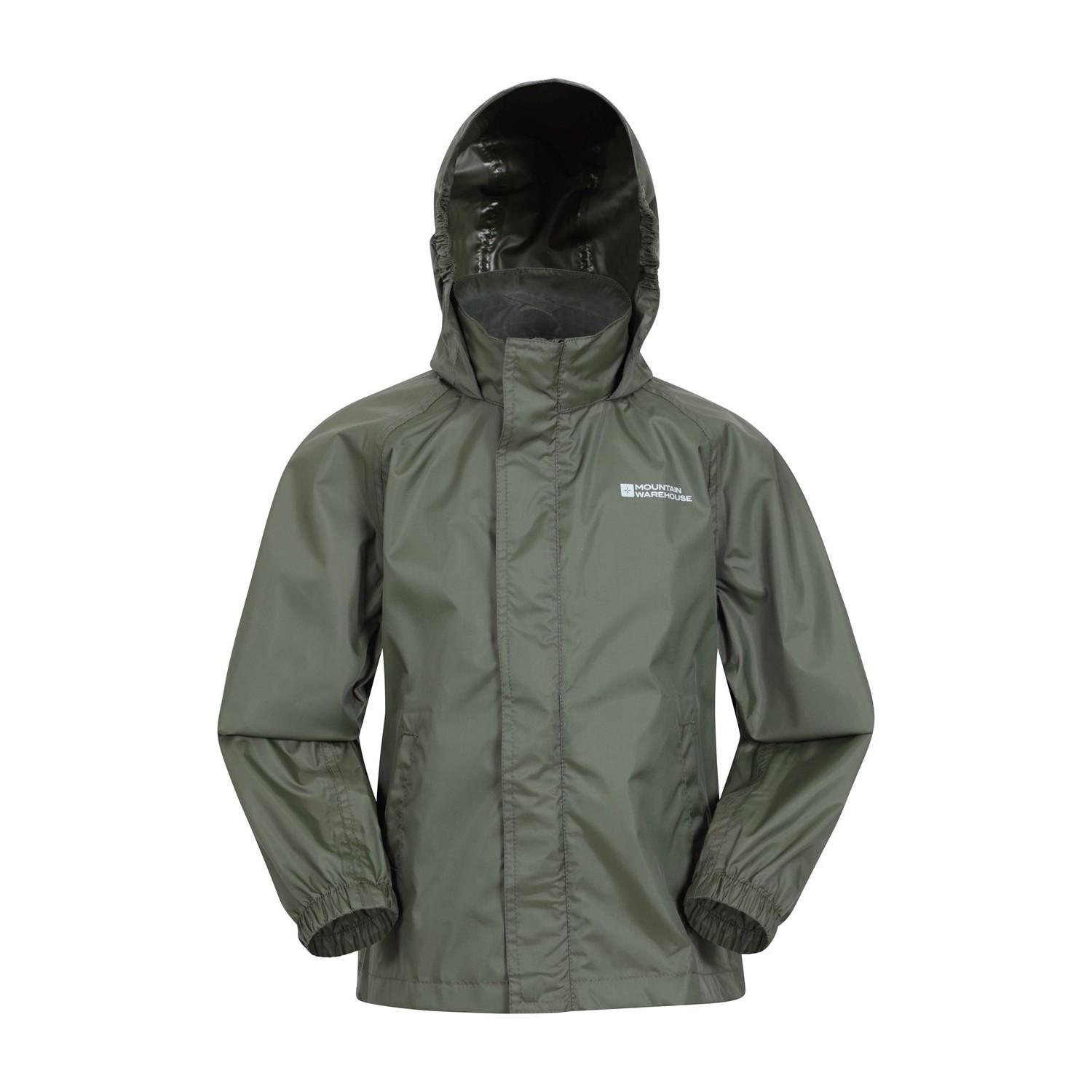 Pakka Ii Jacke, Wasserfest Mädchen Grün 146/152 von Mountain Warehouse