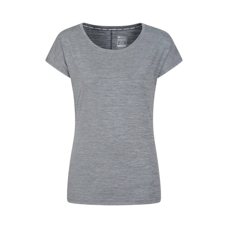 Panna Ii Tshirt Mit Uvschutz Damen Grau 34 von Mountain Warehouse