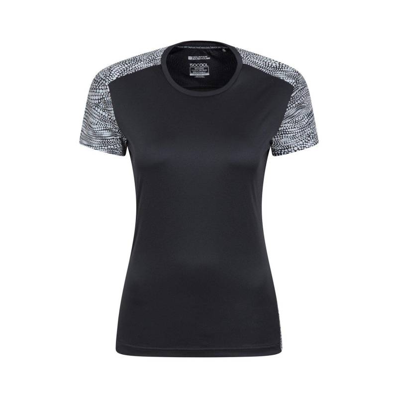 Pro Tshirt Laufen Damen Schwarz 30 von Mountain Warehouse