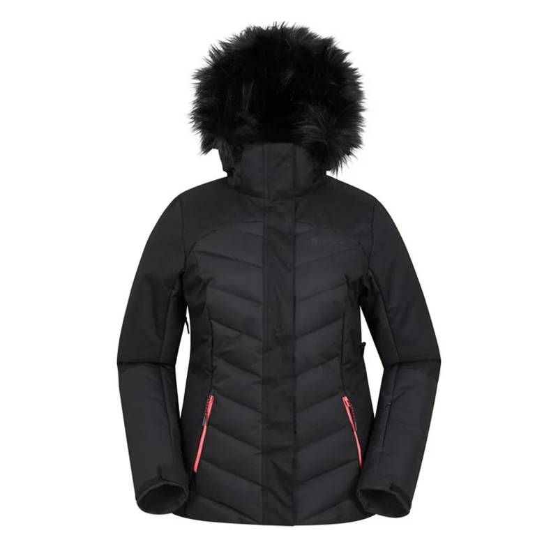 Pyrenees Ii Skijacke Wattiert Damen Schwarz 38 von Mountain Warehouse