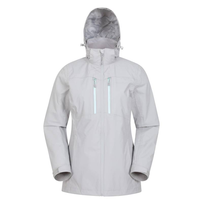 Rainforest Ii Extreme Jacke, Wasserfest Damen Grau 34 von Mountain Warehouse