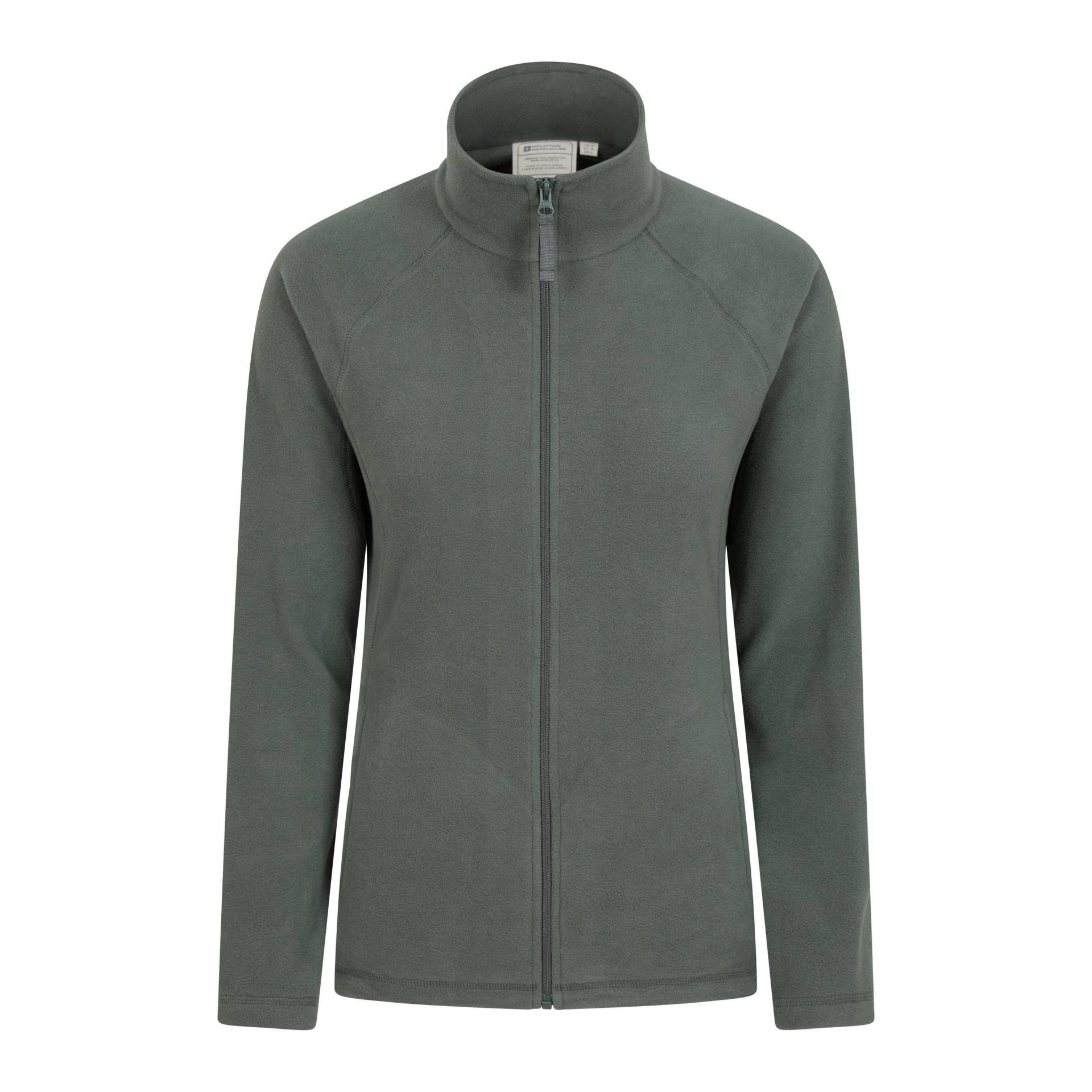 Mountain Warehouse - Raso Fleecejacke, für Damen, Grün, Größe 34 von Mountain Warehouse