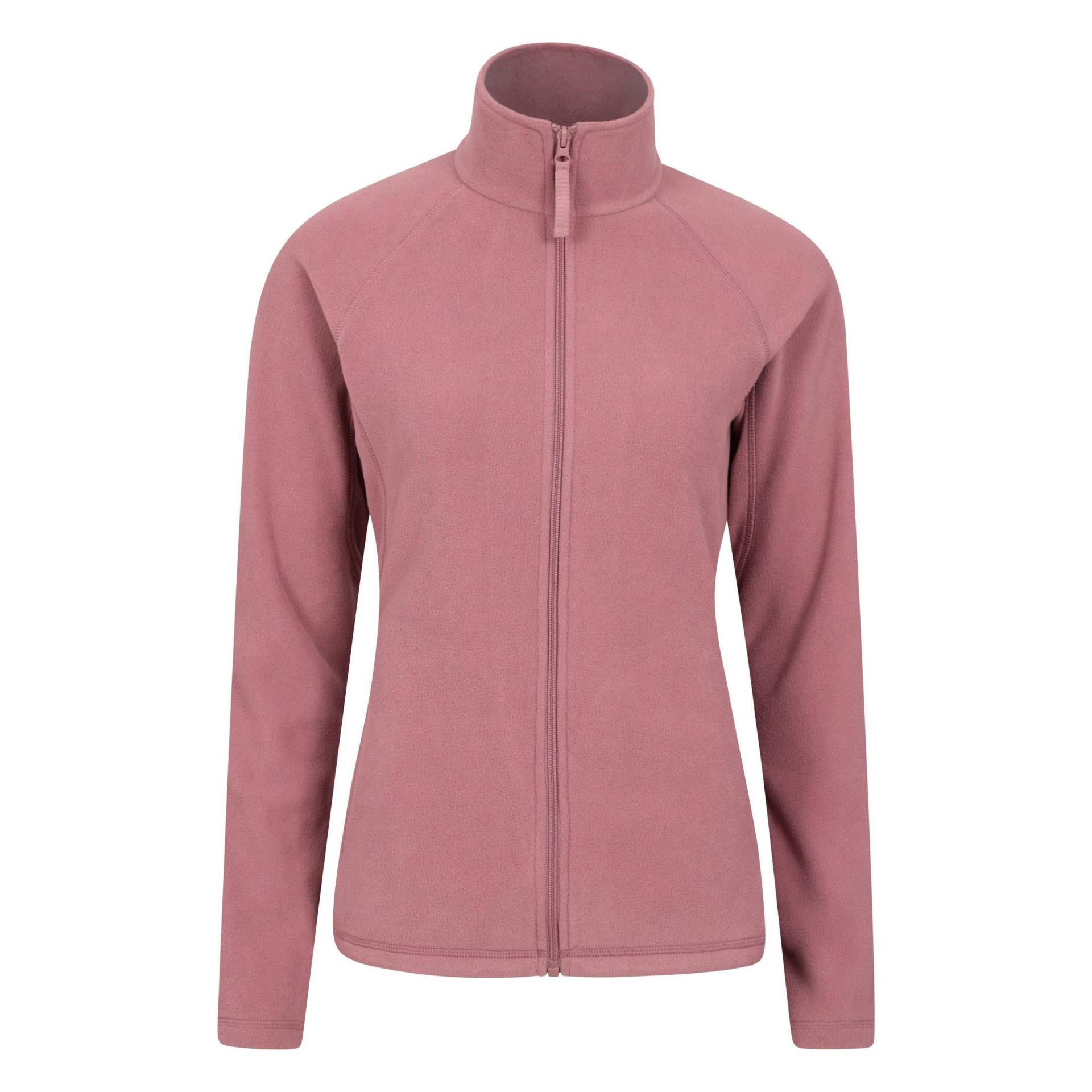 Mountain Warehouse - Raso Fleecejacke, für Damen, Hellrosa, Größe 34 von Mountain Warehouse