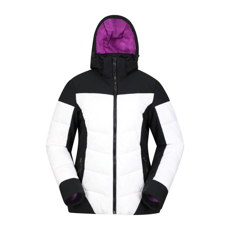 Resort Skijacke Wattiert Damen Schwarz 36 von Mountain Warehouse