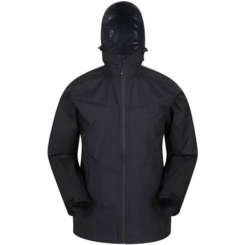 Rift Extreme Jacke, Wasserfest 2,5 Lagen Herren Schwarz 3XL von Mountain Warehouse