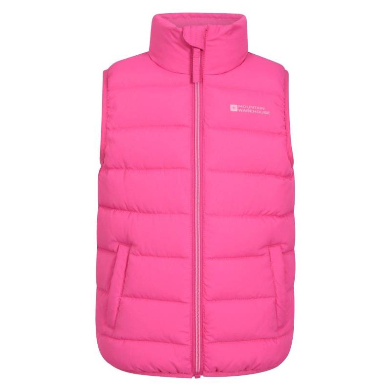 Rocko Weste Wattiert Mädchen Pink 158 von Mountain Warehouse