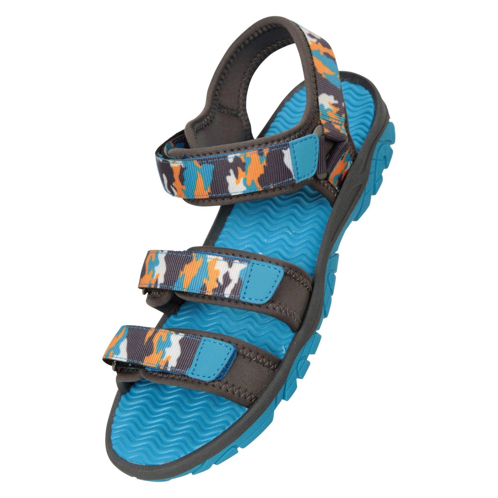 Sandalen, Tarnmuster Unisex Pink Teal 32 von Mountain Warehouse