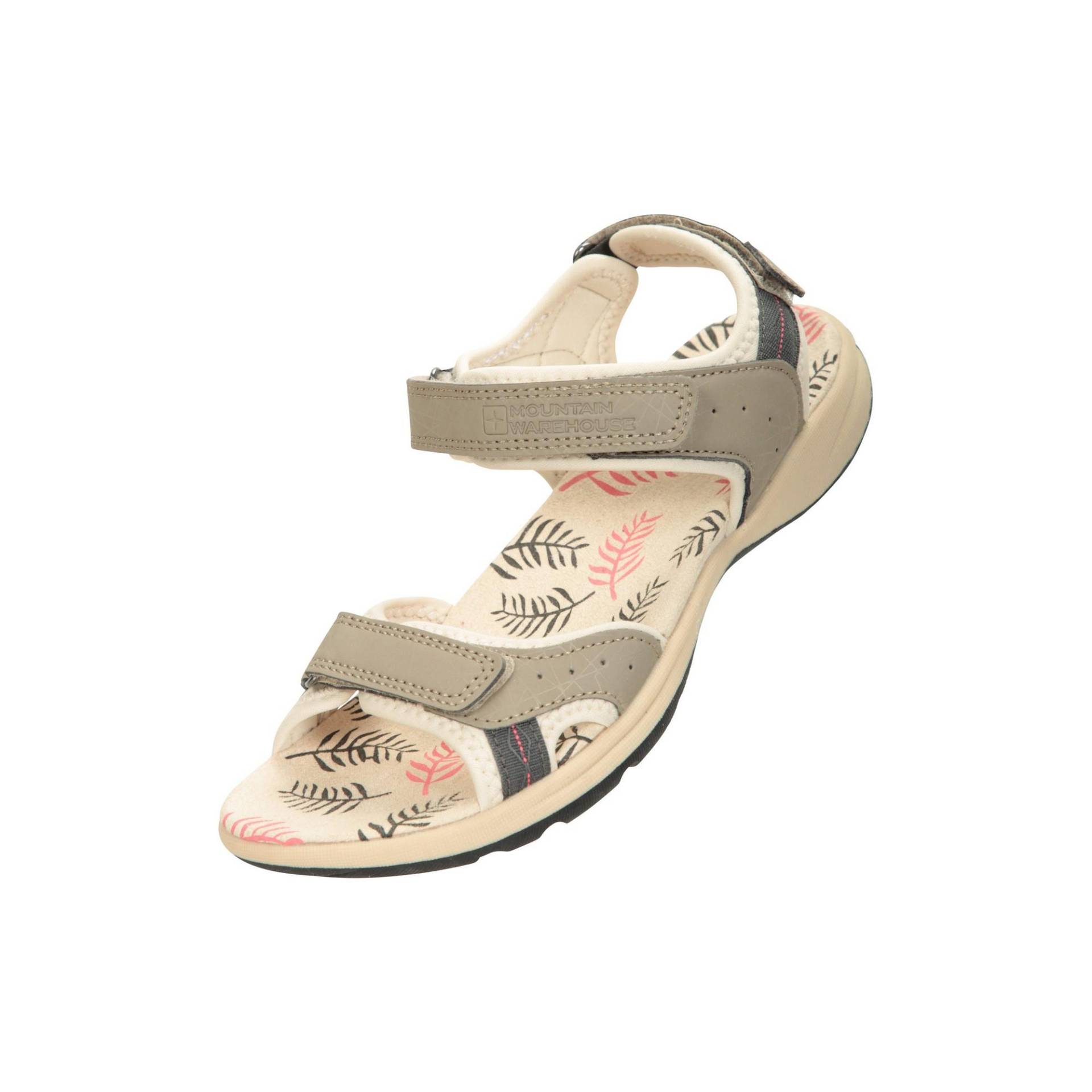 Sandalen Athens, Blätter Damen Beige 38 von Mountain Warehouse