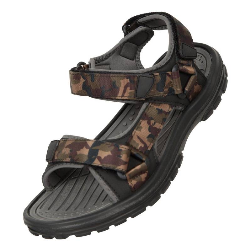 Sandalen Crete, Tarnmuster Herren Grün 41 von Mountain Warehouse