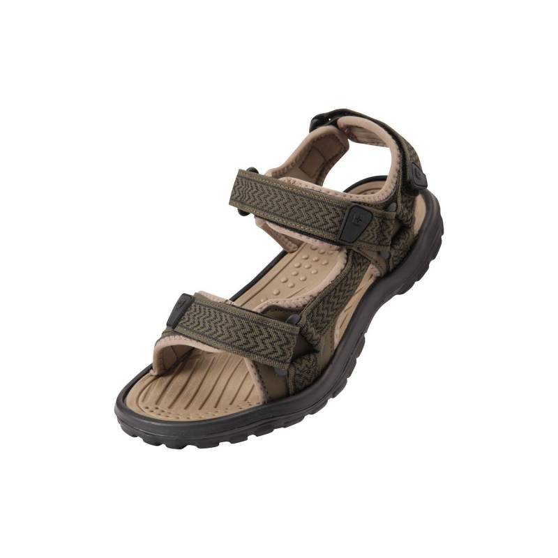 Sandalen Crete Herren Khaki 43 von Mountain Warehouse