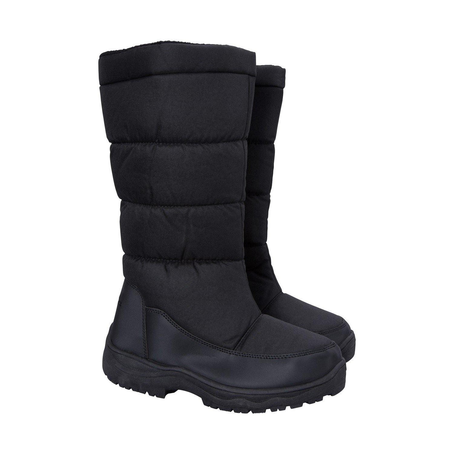 Schneestiefel Icey, Lang Damen Schwarz 38 von Mountain Warehouse