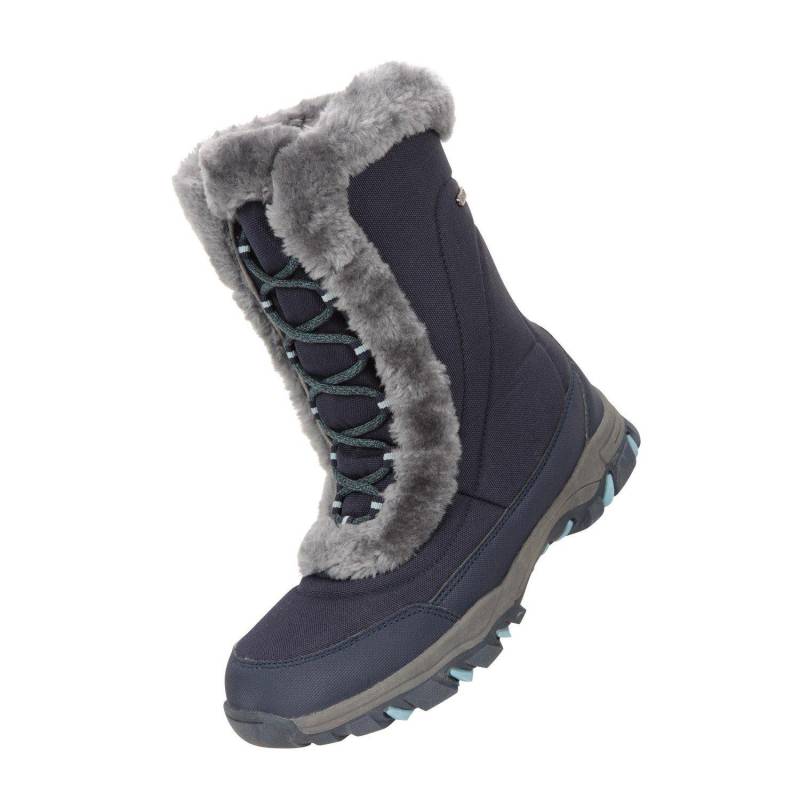 Mountain Warehouse - Schneestiefel Ohio, für Damen, Blau, Größe 37 von Mountain Warehouse