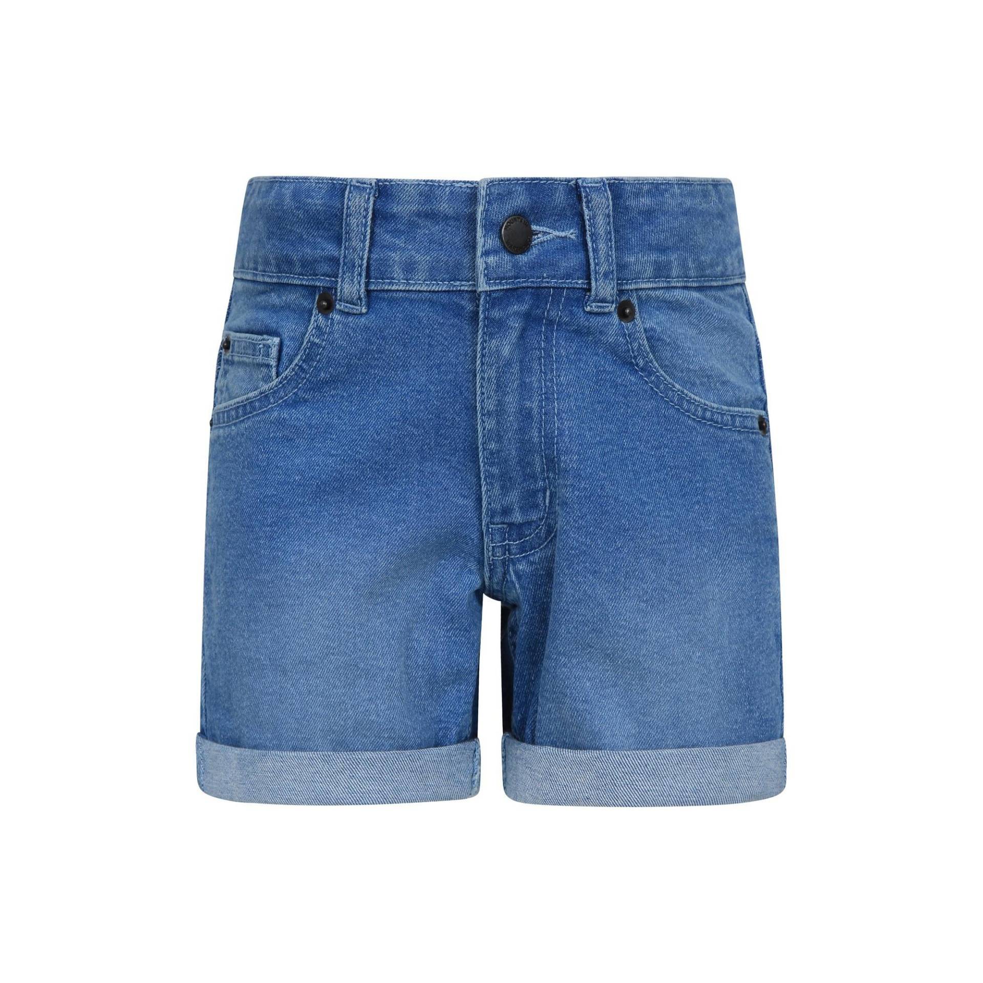 Shorts Mädchen Blau Denim 116 von Mountain Warehouse