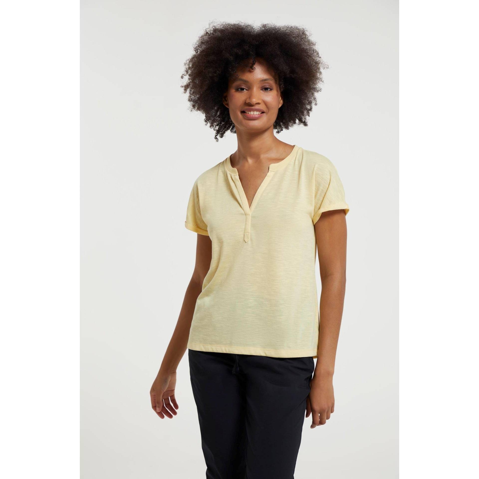 Skye Tshirt Damen Gelb Bunt 34 von Mountain Warehouse