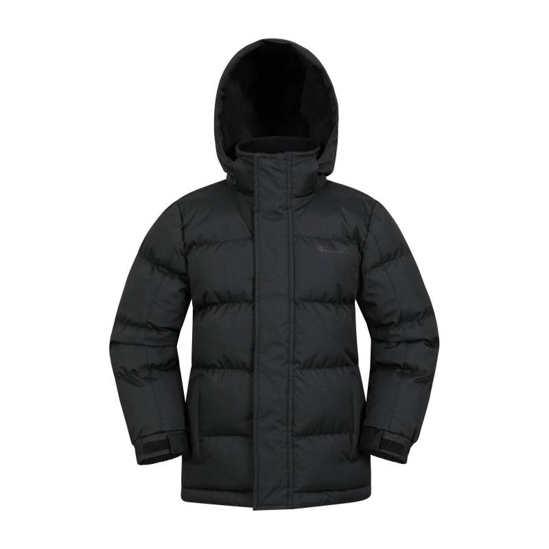 Snow Ii Steppjacke Wasserbeständig Mädchen Schwarz 128 von Mountain Warehouse