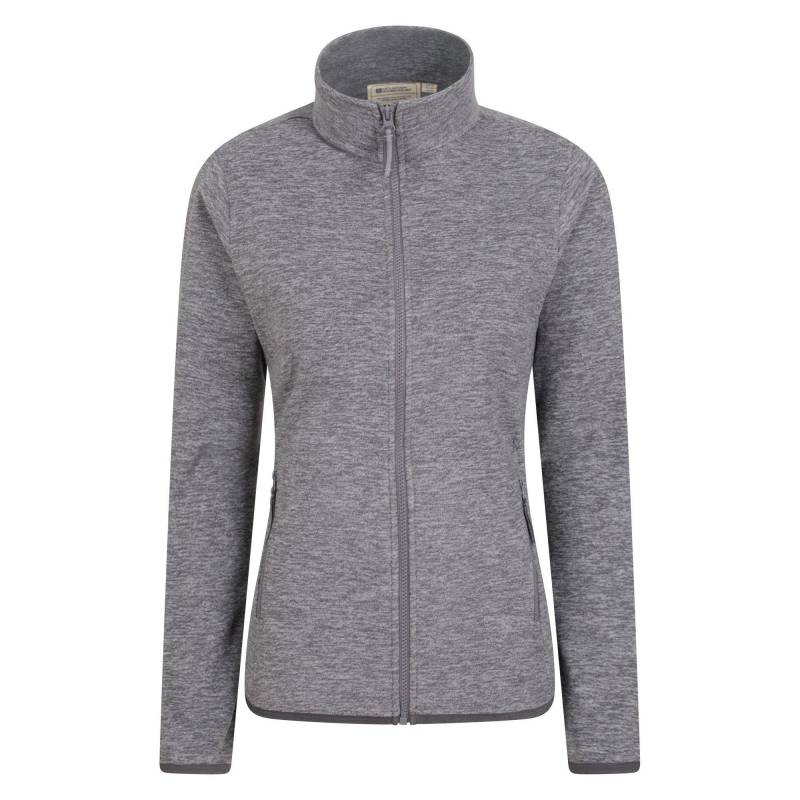 Snowdon Ii Fleecejacke Durchgehender Reißverschluss Damen Grau 32 von Mountain Warehouse