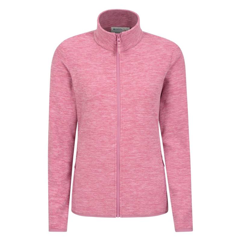 Snowdon Ii Fleecejacke Durchgehender Reißverschluss Damen Pink 32 von Mountain Warehouse