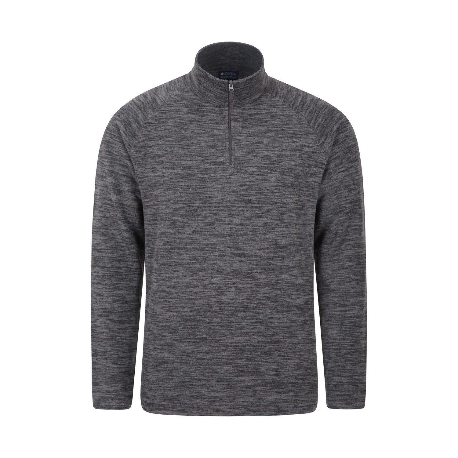 Snowdon Ii Fleeceoberteil Herren Charcoal Black XL von Mountain Warehouse